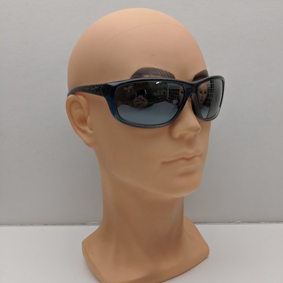 🕶️Maui Jim MJ278-03F Spartan Reef Sunglasses 63.5/16 125 /KAK549🕶️ - Picture 7 of 9